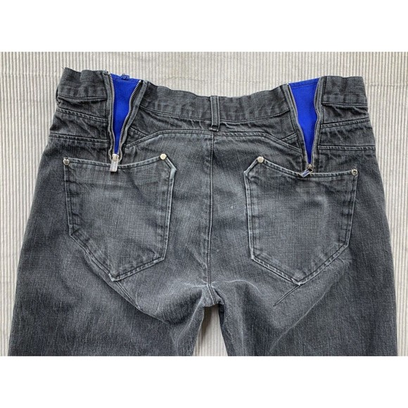 Sean John Denim Jeans Men's Size 38 Black Holiday 2009 Side Zip 100% Cotton Rare - Picture 9 of 16